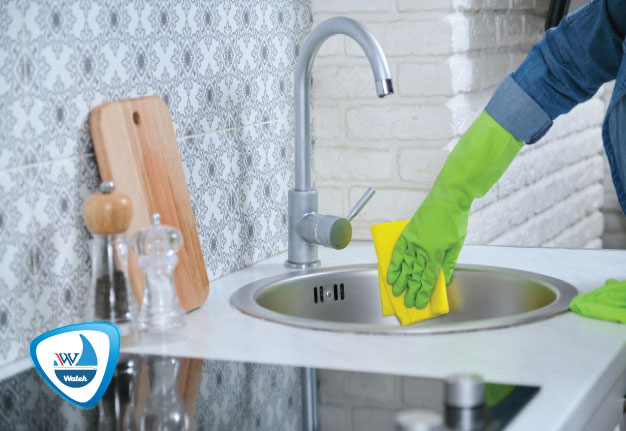 نحوه تمیز کردن شیرآلات نحوه تمیز کردن شیرآلات