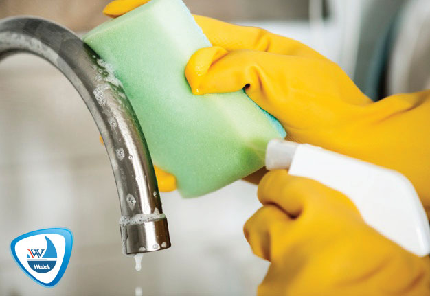 نحوه تمیز کردن شیرآلات نحوه تمیز کردن شیرآلات